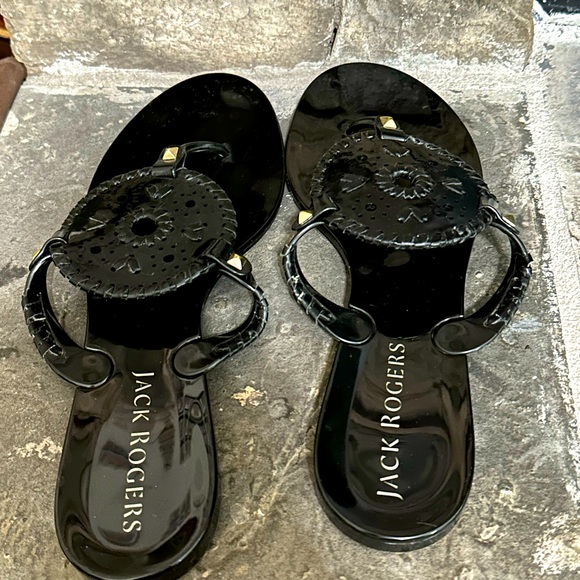 Jack Rogers Georgica Jelly Sandals Sz 11 - Picture 2 of 3